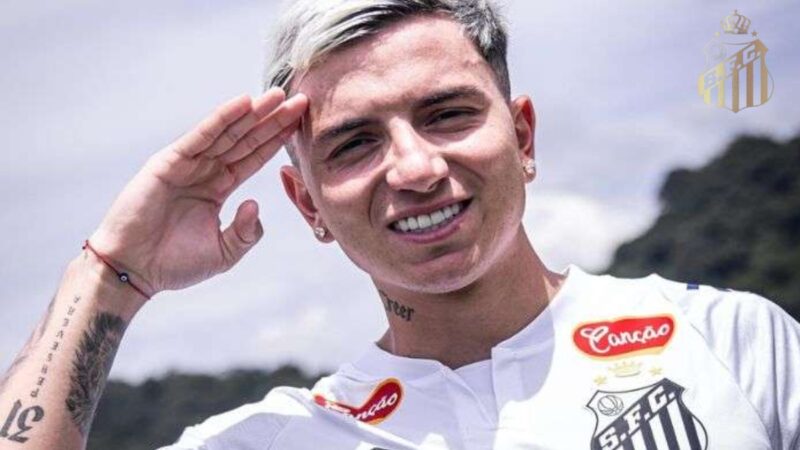 Barreal vira dúvida no Santos após lesão na coxa esquerda