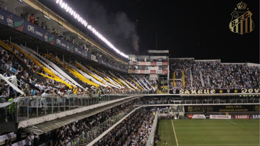 Estádio da Vila Belmiro iluminado para jogo do Santos
Vila Belmiro recebe o Santos para partida contra o Red Bull Bragantino no Brasileirão